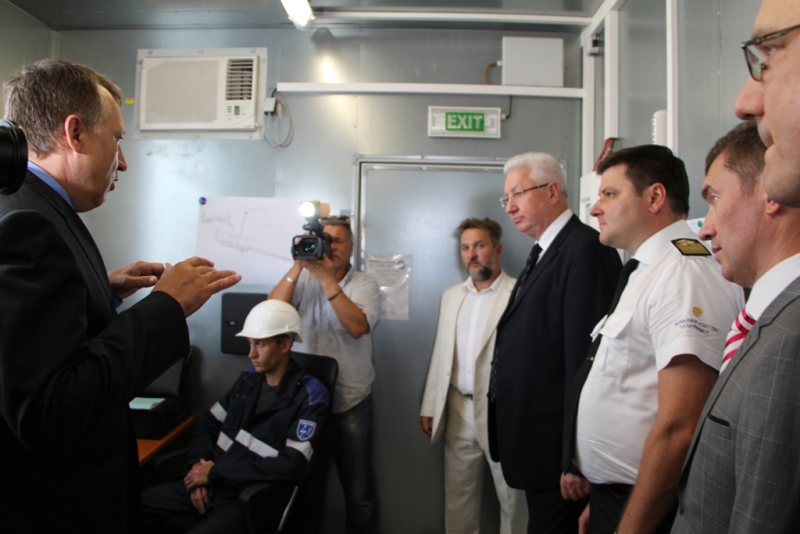В морском порту Оля открыт энергоцентр