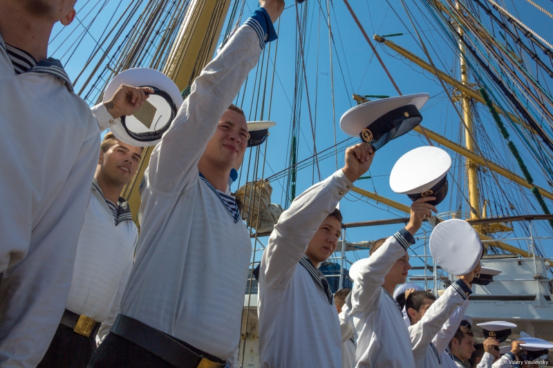 Парусник «Мир» готовится к завершающему этапу регаты The Tall Ships Races 2017