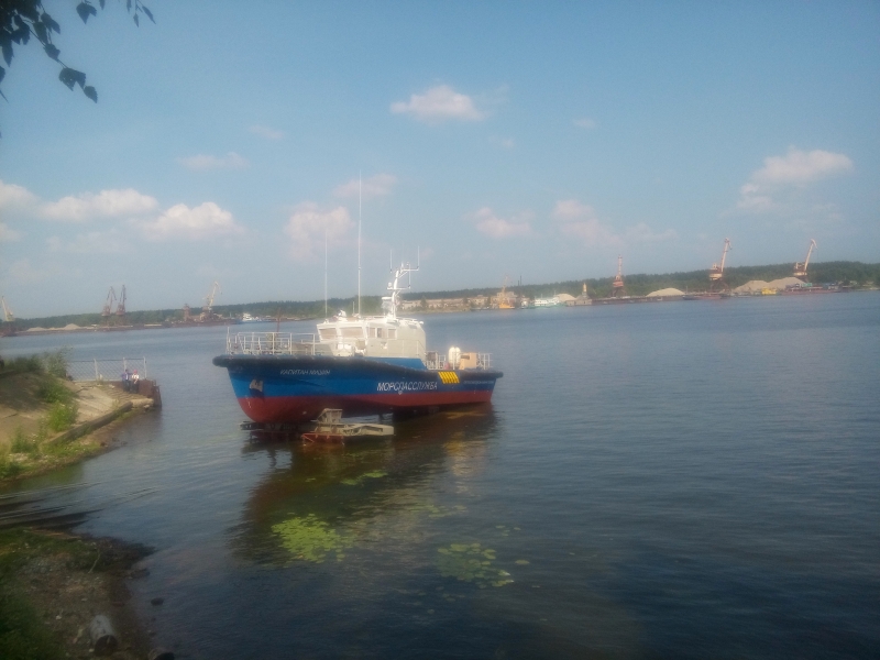 Катер-бонопостановщик «Капитан Мишин» спущен на воду