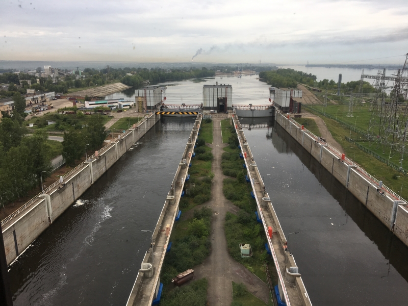 Проведено преддекларационное обследование Нижне-Камского шлюза ФБУ «Администрация Камского бассейна ВВП»  