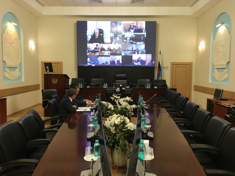 В Росморречфлоте проведено совещание по вопросам безопасности судоходства на ВВП в завершающий период навигации 2016 года