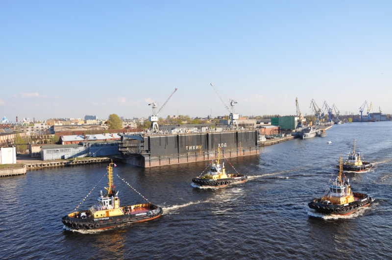 Грузооборот морских портов России за январь-сентябрь