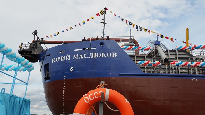 На Онежском ССЗ спустили на воду самоотвозной земснаряд проекта TSDH-2000