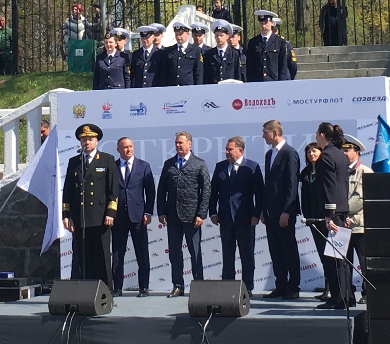 На Северном речном вокзале столицы стартовала большая круизная навигация-2019 