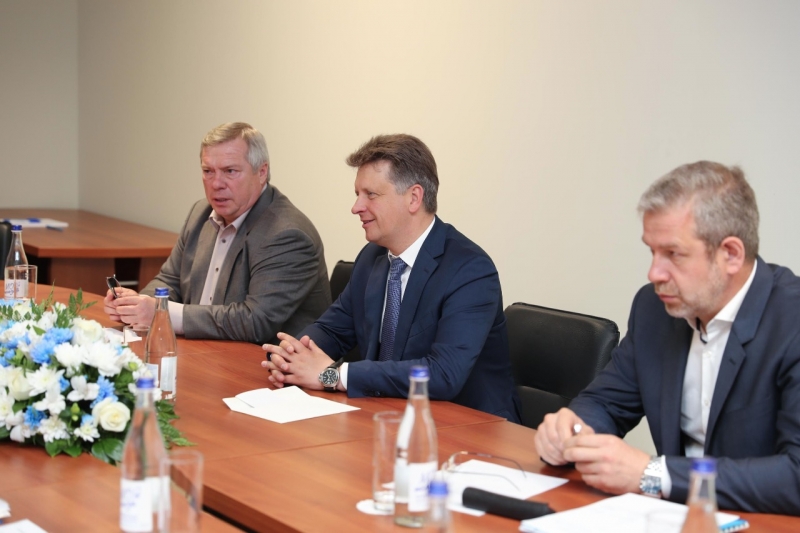 Министр транспорта РФ провел в Ростове-на-Дону совещание по вопросам строительства Багаевского гидроузла 