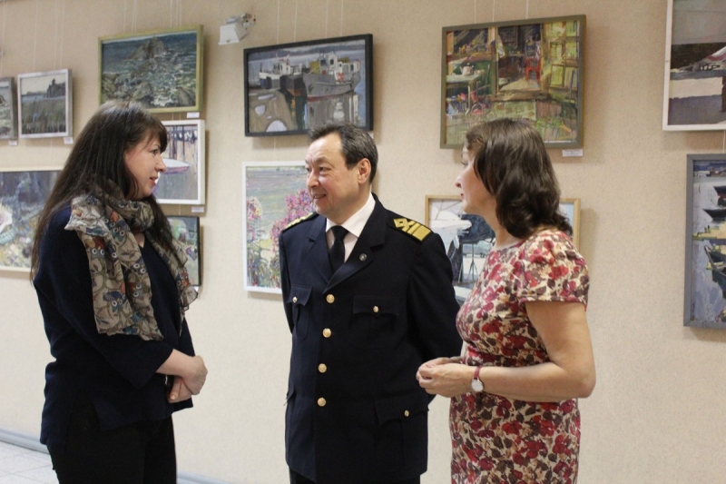 Образы моря и моряков в центре внимания маринистов МГУ им адмирала Невельского 