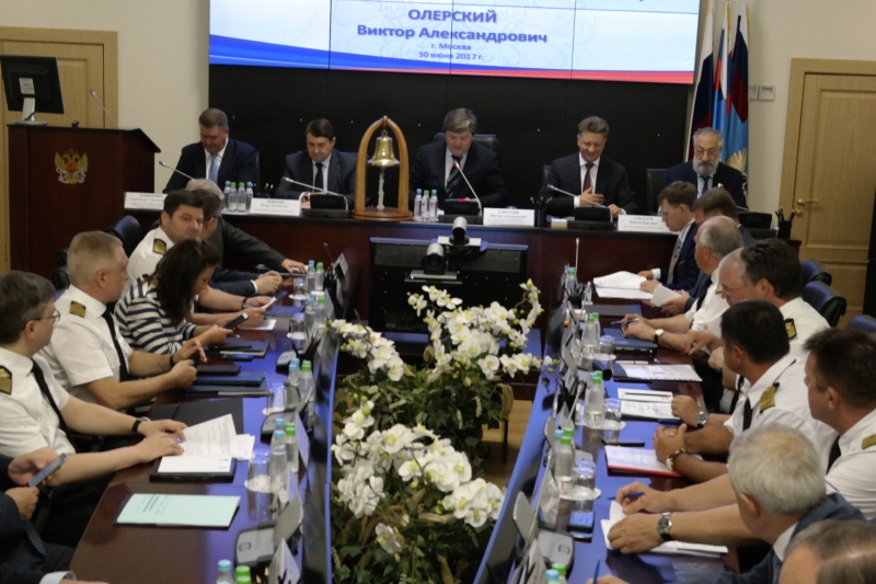 Состоялось совместное заседание Коллегии Росморречфлота и Общественного совета при Федеральном агентстве