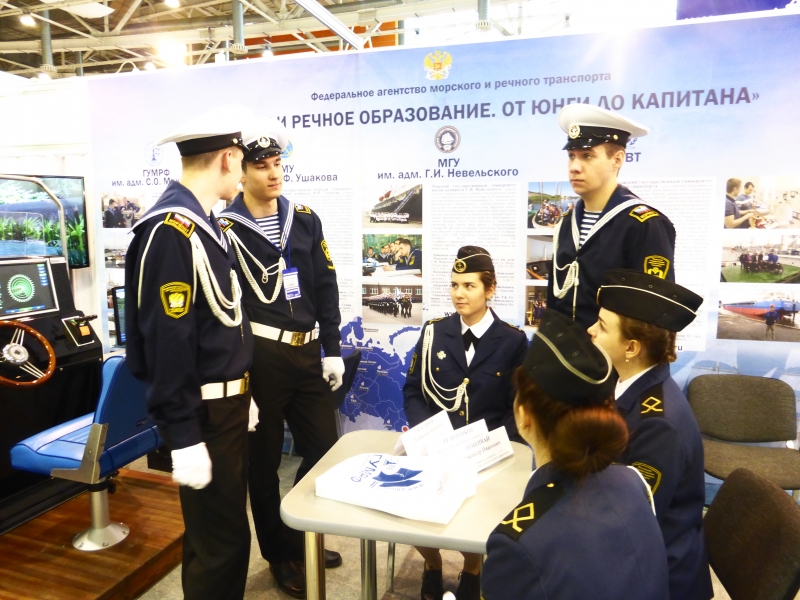 Образовательный потенциал Росморречфлота привлек внимание гостей Московского международного салона образования
