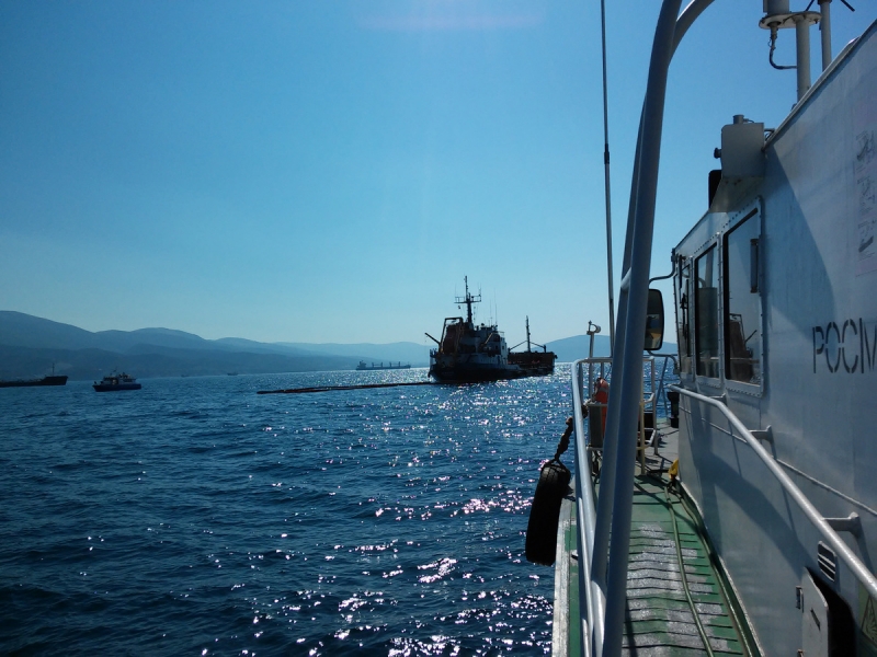 На акватории морского порта Новороссийск проведено командно-штабное учение