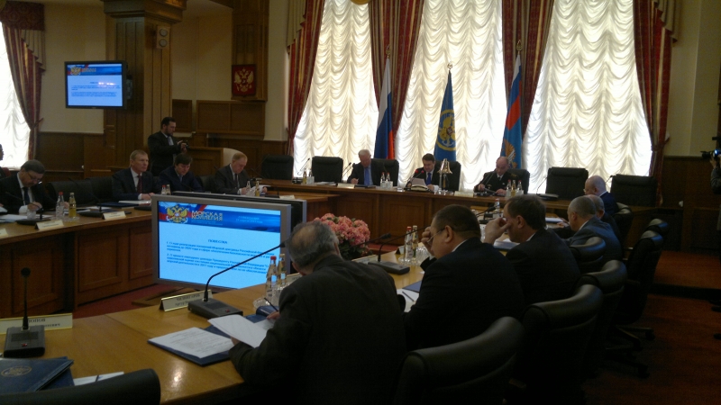 В Минтрансе России состоялось заседание Морской коллегии