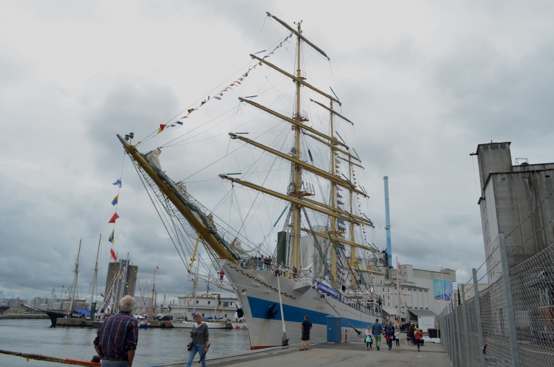 Парусник «Мир» стал самым быстрым во втором этапе регаты парусных судов TALL SHIPS RACES