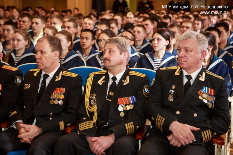 В МГУ им. адм. Невельского формируют дух курсантского братства