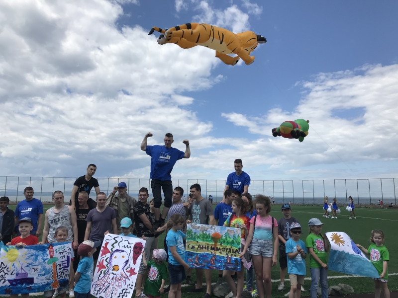 Стадион МГУ им Невельского стал центром празднования  международного Дня моряка 