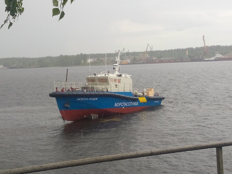 В Ярославле спущен на воду катер-бонопостановщик для Морспасслужбы Росморречфлота