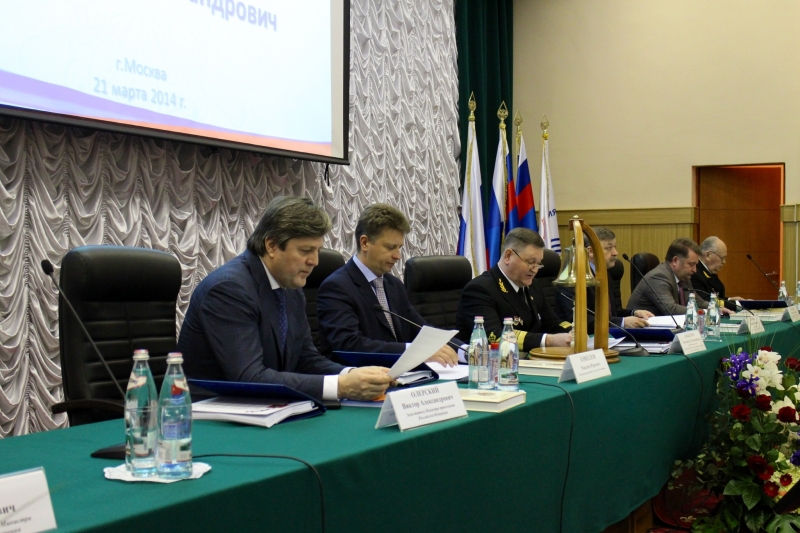 Итоговое заседание Совета Росморречфлота 