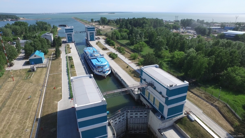 Проведено преддекларационное обследование Новосибирского шлюза